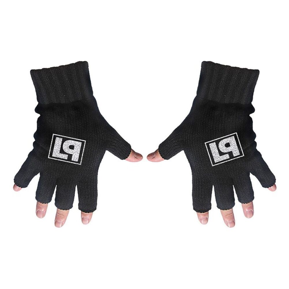 Linkin Park Unisex Adult Logo Fingerless Gloves / Black